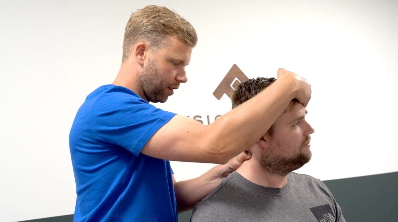 nekonderzoek bij de fysio